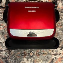 George Foreman Evolve Grill System W/ Extra Plates