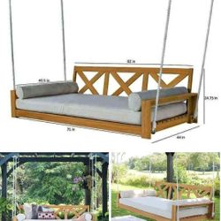 Outdoor Sofa Swing With Cushions NEW 