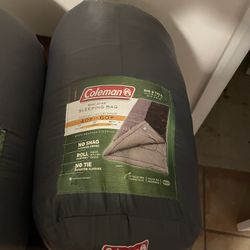 Coleman Biscayne Sleeping Bag 40°F X2