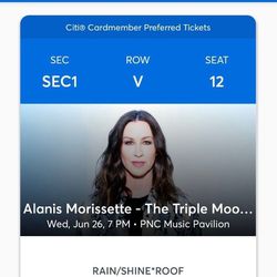 Alanis Morissette Tickets