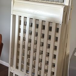 White Baby Bed 