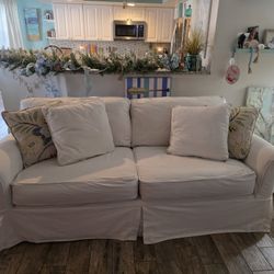 Slip Cover Sofas - Two Matching