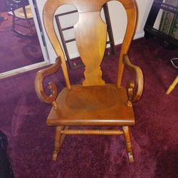 Antique  Wooden  Rocker