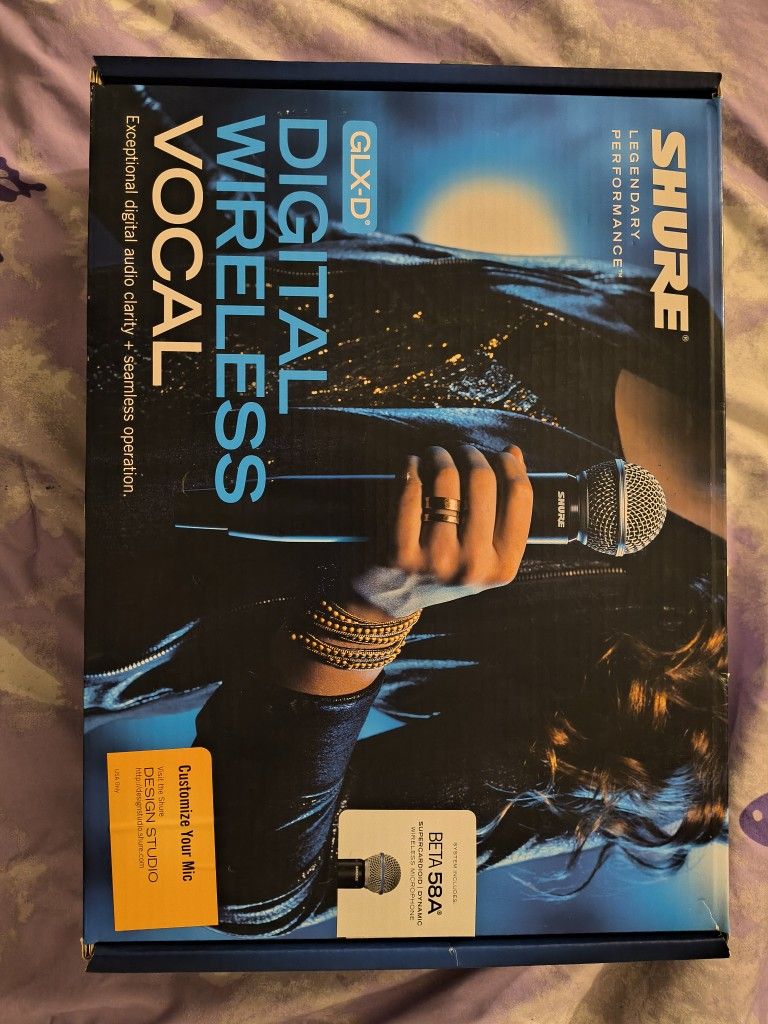 Shure Legendary Performance Digital Wireless Vocal Bundle.