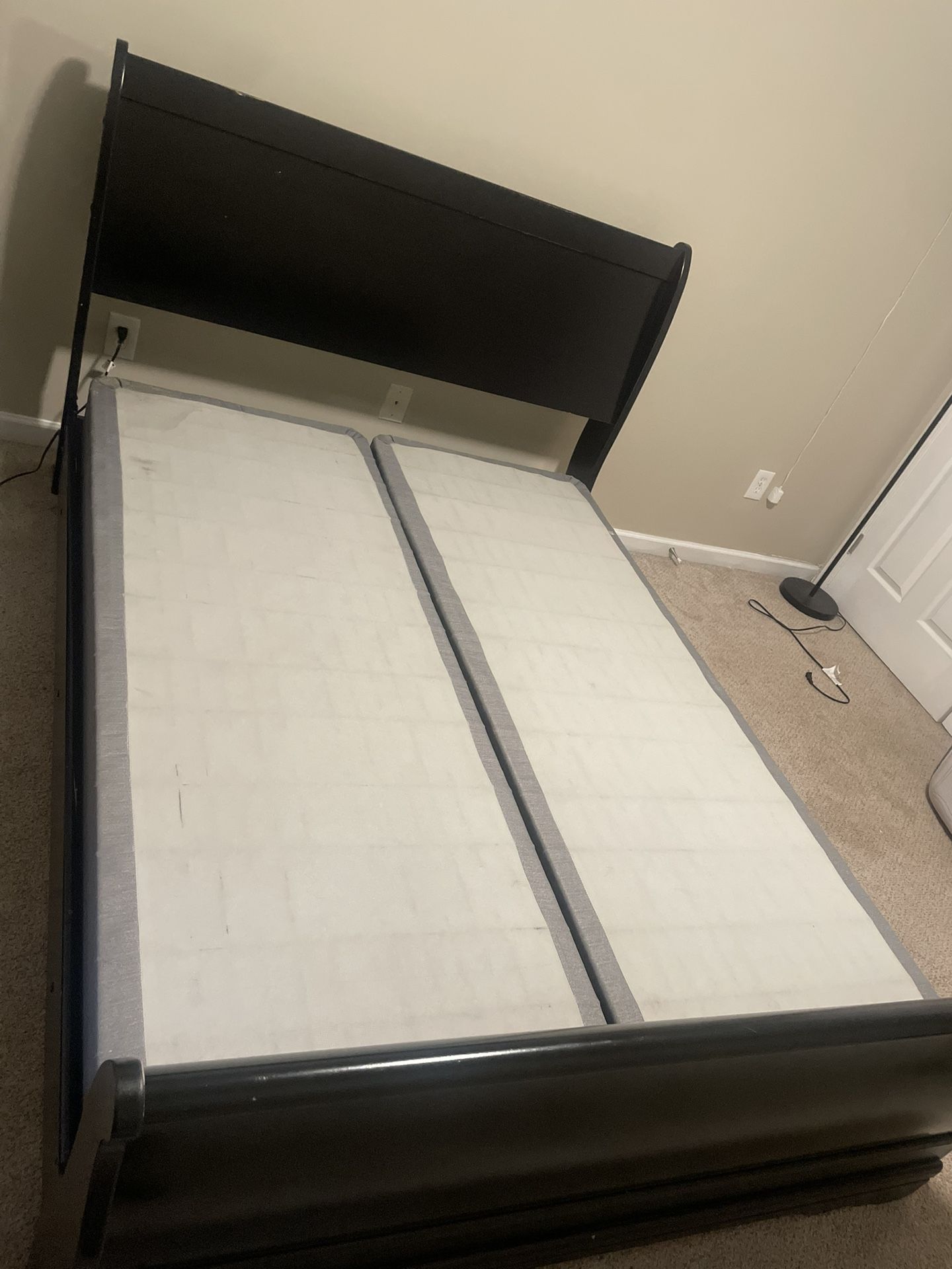 Black Queen Size Bedroom Set -negotiable Price
