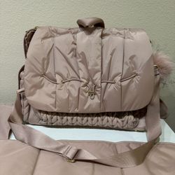 HAPPY BRAND DIAPER BAG DUSTY ROSE