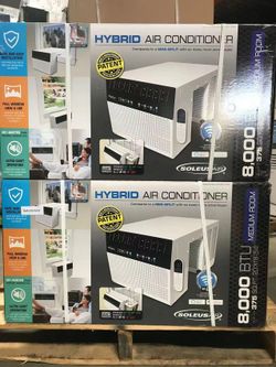 8000 Btu Saddle Window Air Conditioner Refurbished 