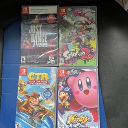 sealed new nintendo switch games