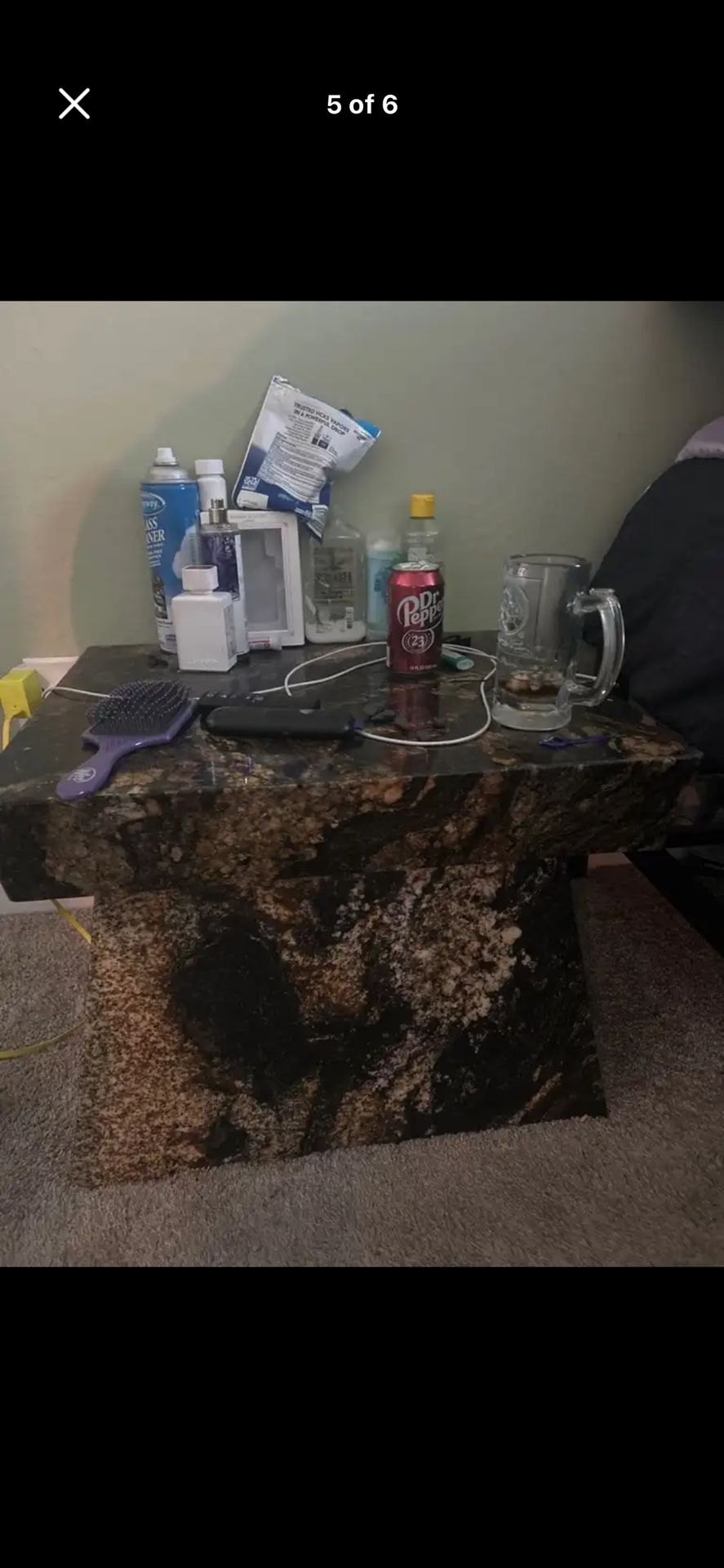 3 Set Granite Tables