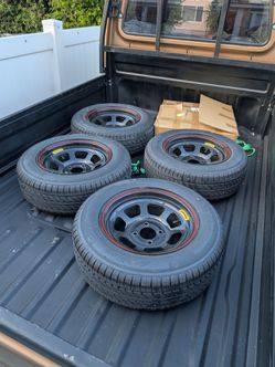 Bassett Wheels 13 x 7 + Tires