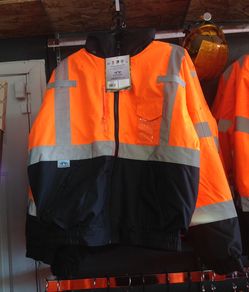 Class 3 High Visibility Safety Jacket with Removable Fleece