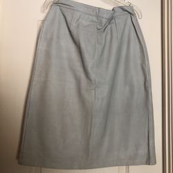 Genuine Leather Skirt, 12