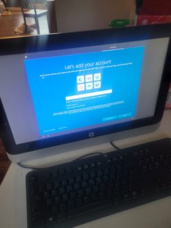HP ALL IN ONE COMPUTER