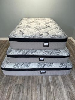 Full Bamboo Plush Comfort Europillow Top 12inch Matres!