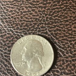 Collectible quarter 1966