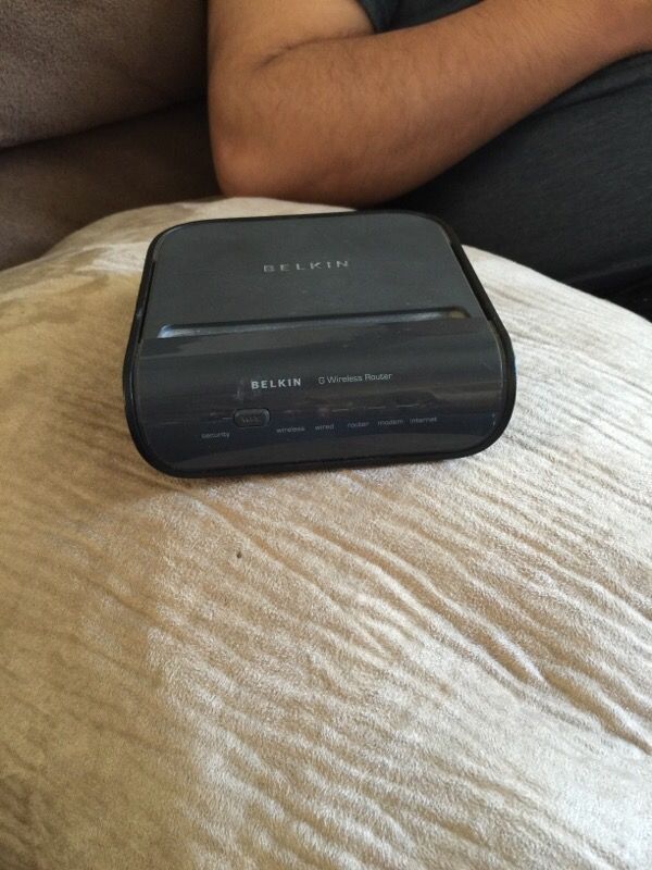 Belkin wireless router