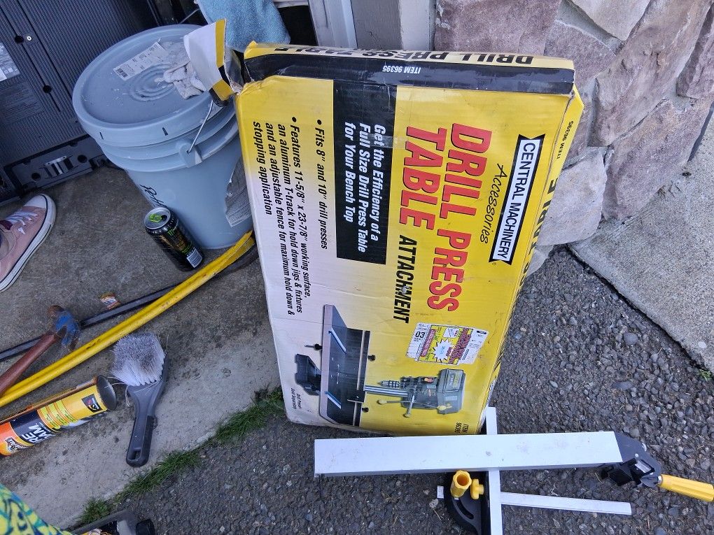 Drill Press Table
