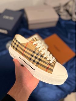 burberry checker shoe