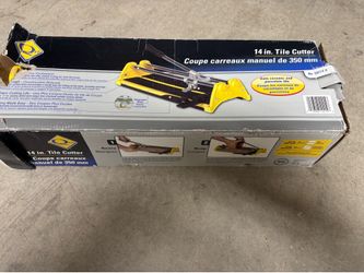 Tile cutter