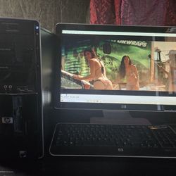 hp Pavilion Desktop Computer Complete System! Can Deliver