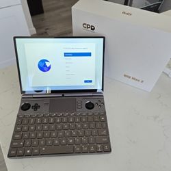 GPD WIN MAX 2 Ryzen7 6800U, 16 GB RAM,  1Tb SSD, 4G LTE WWAN, GAMING HANDHELD