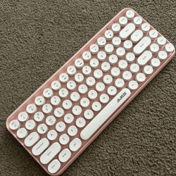 Pink NACODEX AK980 Bluetooth Keyboard (Brand New)
