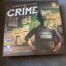 Chronicles of Crime Board Game (used, undamaged, everything inside)