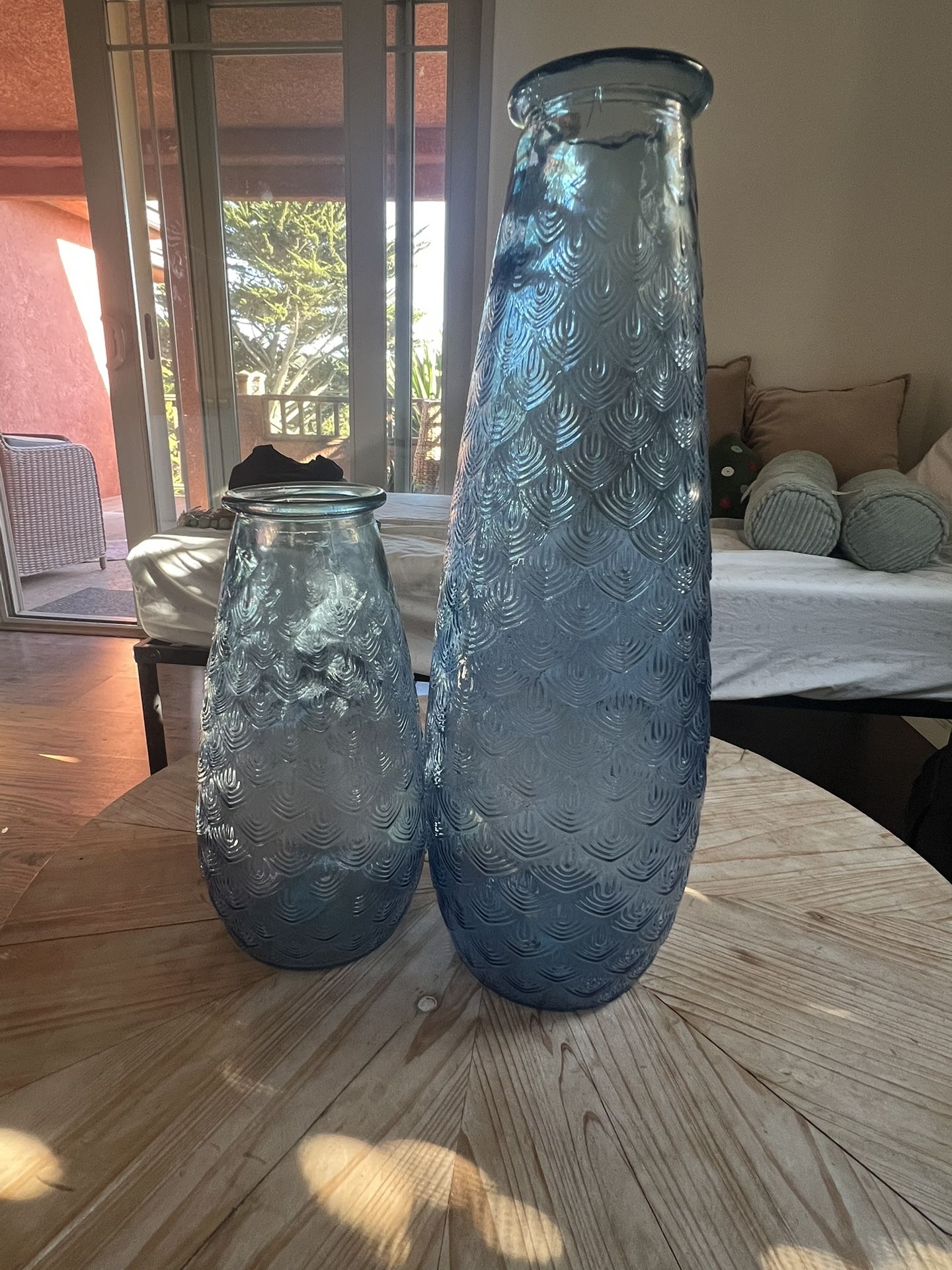 Vintage blue Vase 