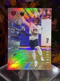Caleb Williams 2026 Topps Flagship - Pressure Cookers Holo