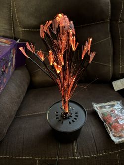 Fiber Optic Spider Tree 18”