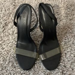 Wild Diva Black Heels 