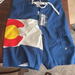 Colorado swim Trunks Size Small