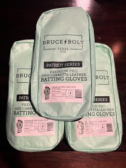 Bruce bolts long cuff adult sizes