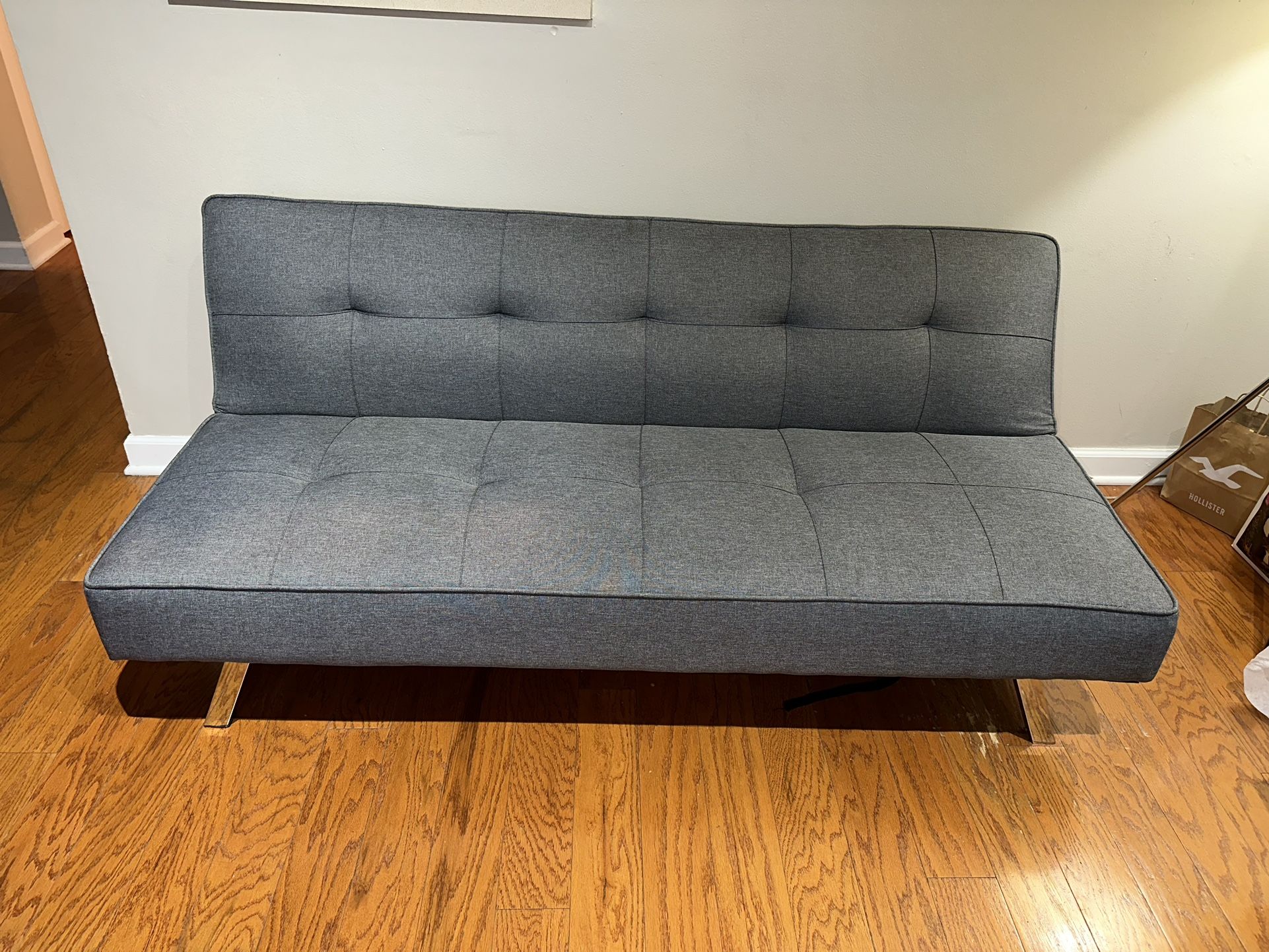 Gray Futon Couch