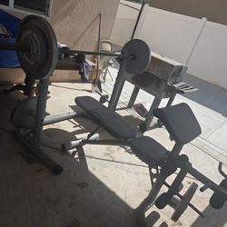 Bench + Weights