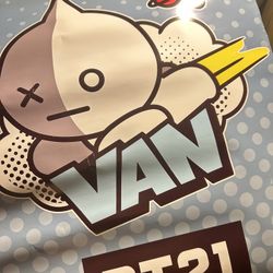 BT21 Van Poster Pick Up Only