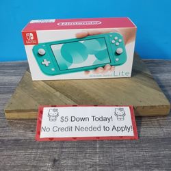 Nintendo Switch Lite New Gaming Console - $5 To Take it Home same Day and Pay the Rest later!