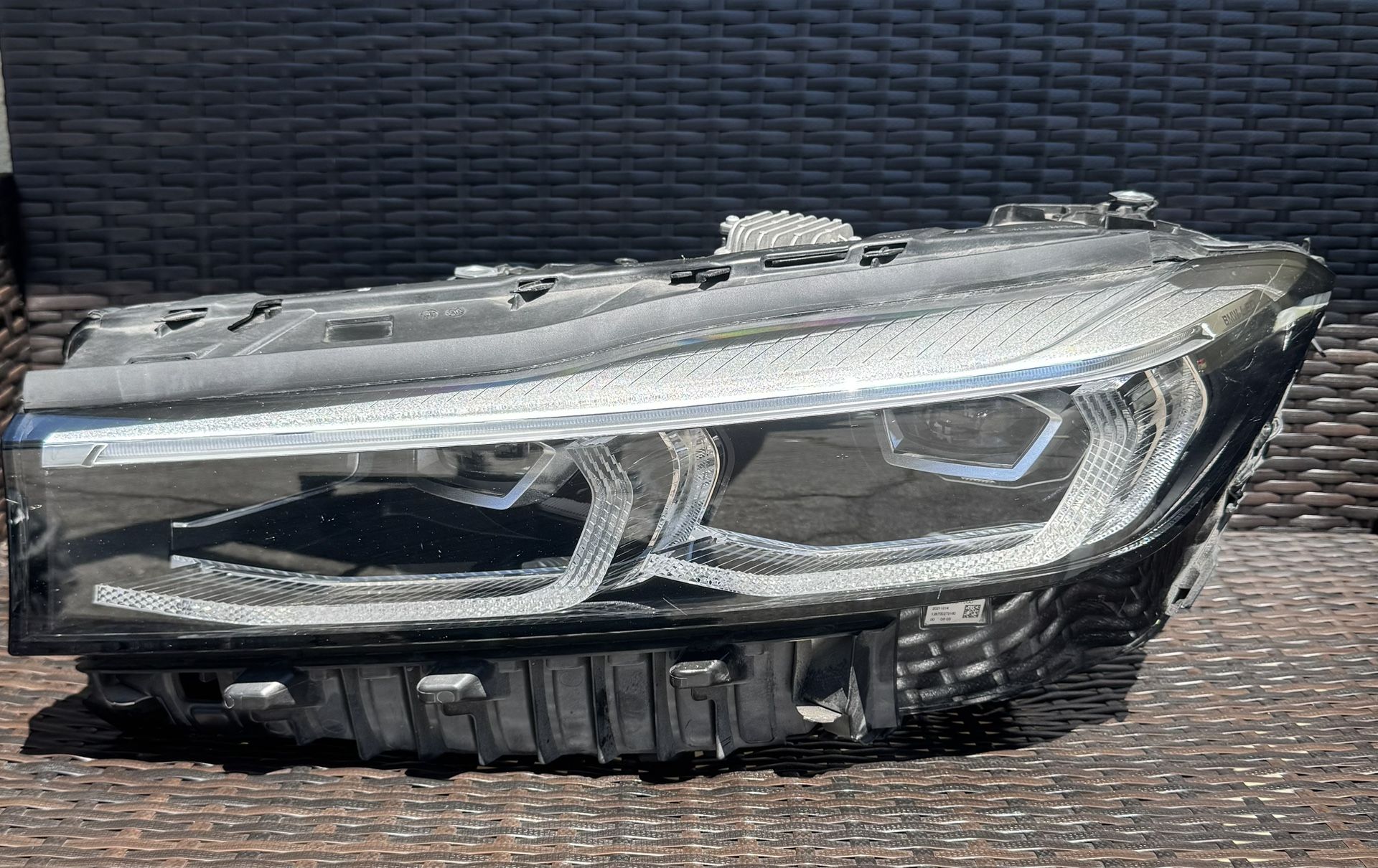 2020 2021 2022 BMW 740i 750i G11 G12 Left Driver Side LED Headlight OEM (contact info removed)-04