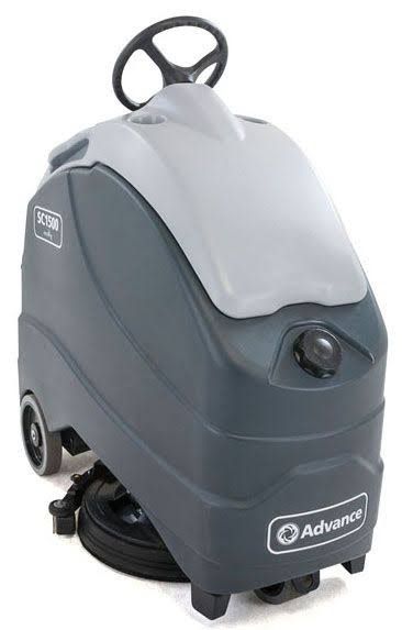 Stand Up Floor Scrubber