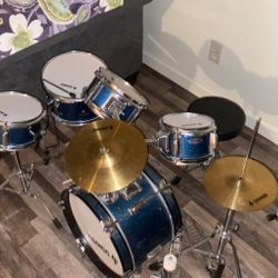 Kids Drum Set Donner 5 Piece 