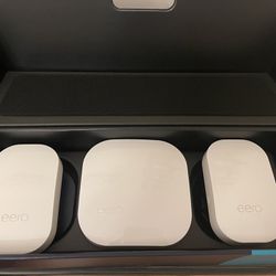 EERO Pro mesh WiFi system (1 Pro + 2 Beacons)