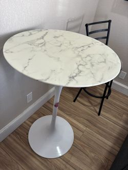 High marble Table $100