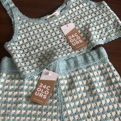 New Women’s Crochet Set 