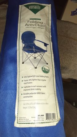 Vintage Folding Arm Chair