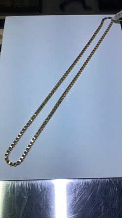 10k link necklace