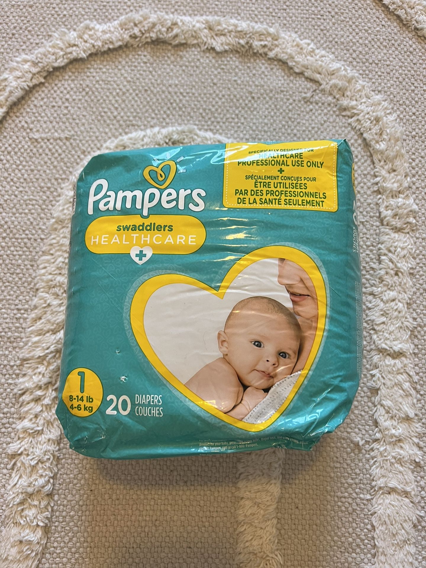 Unopened Size 1 diapers