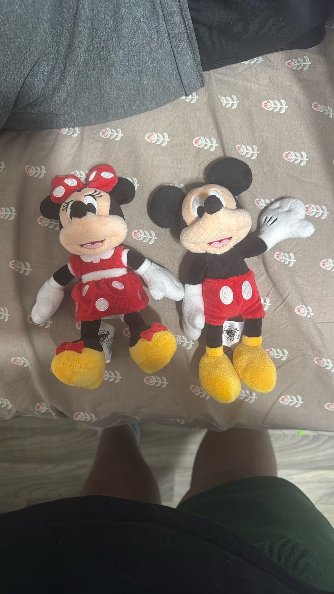 Mickey And Minnie Stuffed Animal