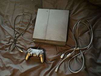 PlayStation 4 With Controller And Cords