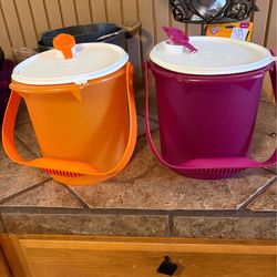 Topperware  las dos x 20 solo las use una vez