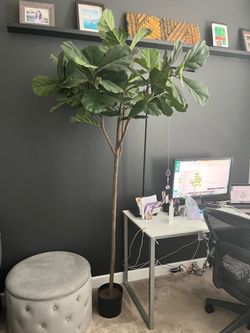 Faux Fiddle Leaf Fig Tree 7ft Tall